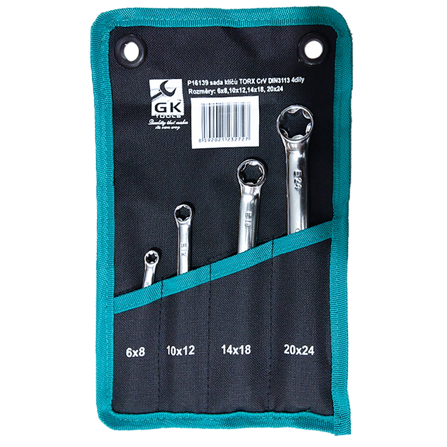 GK TOOLS Torx-E-Doppel-Ringschlüsselsatz TRX E-PROFIL Außen-Torx 4-teilig 1 GK TOOLS Torx-E-Doppel-Ringschlüsselsatz TRX E-PROFIL Außen-Torx 4-teilig