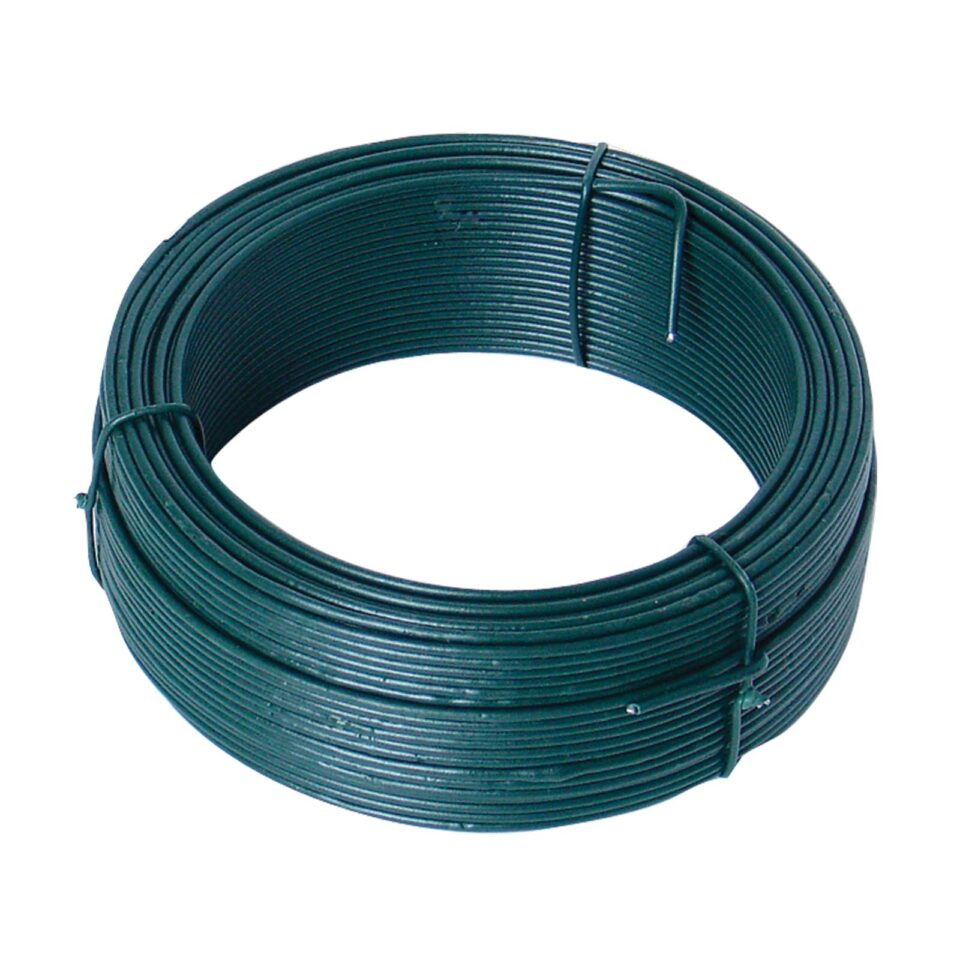 STAVTOOL Bindedraht grün PVC-beschichtet