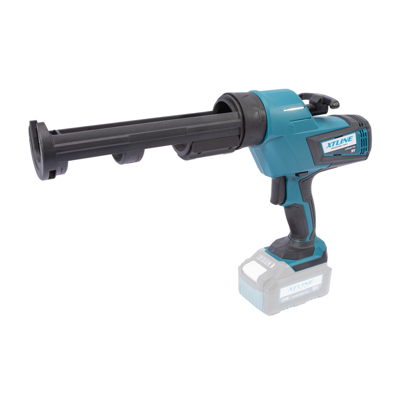 XTLINE Akku-Kartuschenpresse | Kartuschenpistole 310 ml, 18 V 1 XTLINE Akku-Kartuschenpresse | Kartuschenpistole 310 ml, 18 V