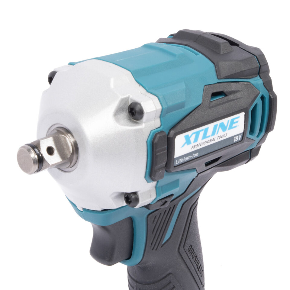 XTLINE Akku-Schlagschrauber für 1/2" Nüsse, bürstenlos, 18 V, 400 Nm – Bild 4