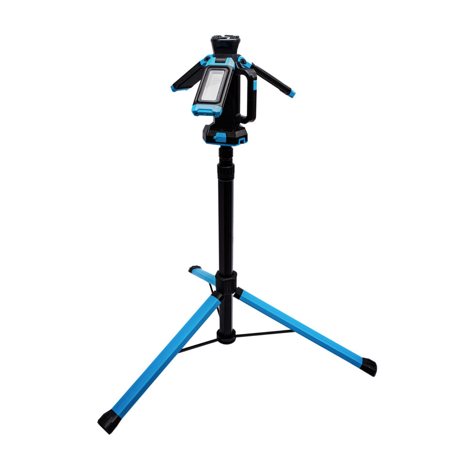 XTLINE LED-Baustrahler mit Stativ | Arbeitsleuchte | 4.500 lm, 4.000 mAh