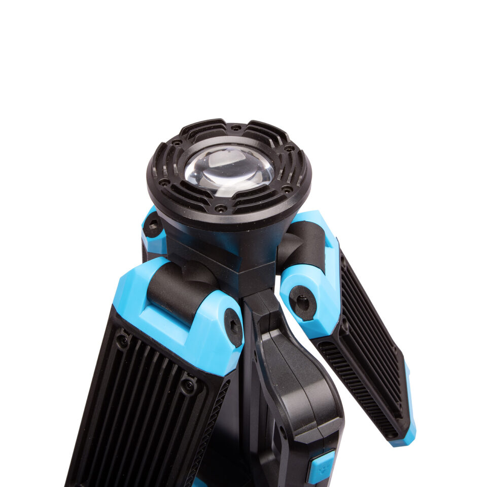 XTLINE LED-Baustrahler mit Stativ | Arbeitsleuchte | 4.500 lm, 4.000 mAh – Bild 4