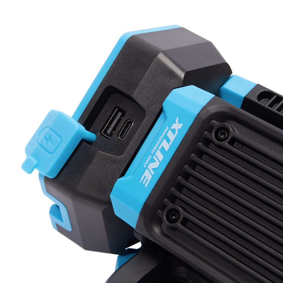 XTLINE LED-Baustrahler mit Stativ | Arbeitsleuchte | 4.500 lm, 4.000 mAh – Bild 8