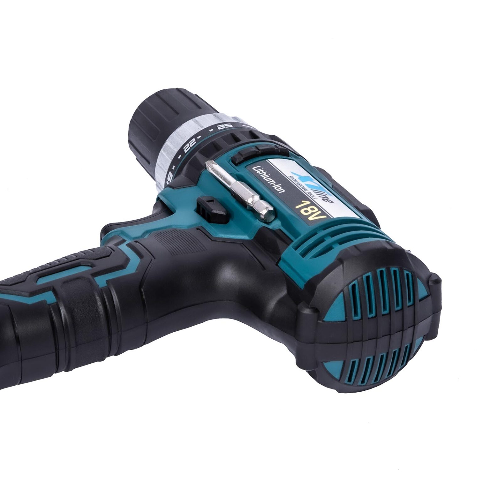 XTLINE Akku-Bohrmaschine 18 V + 2 Batterien EVE 2.0 Ah + Ladegerät 2.4 A 3 XTLINE Akku-Bohrmaschine 18 V + 2 Batterien EVE 2.0 Ah + Ladegerät 2.4 A – Bild 3