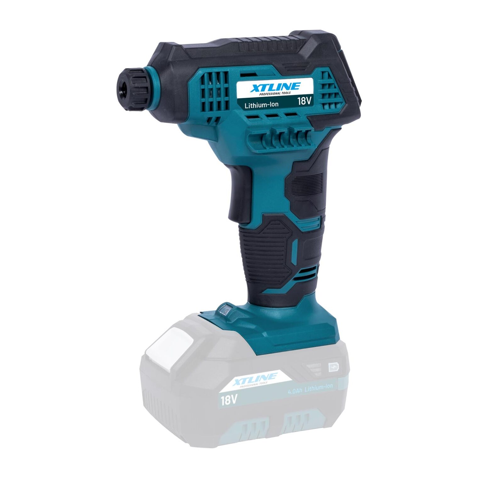 XTLINE Akku-Kompressor 18 V + Zubehör. 1 XTLINE Akku-Kompressor 18 V + Zubehör.