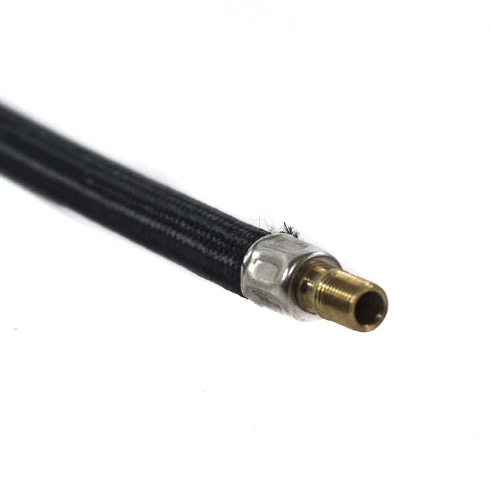 XTLINE Druckluftschlauch 500 mm mit Hebelstecker für Akku-Kompressor XT102775. – Bild 3