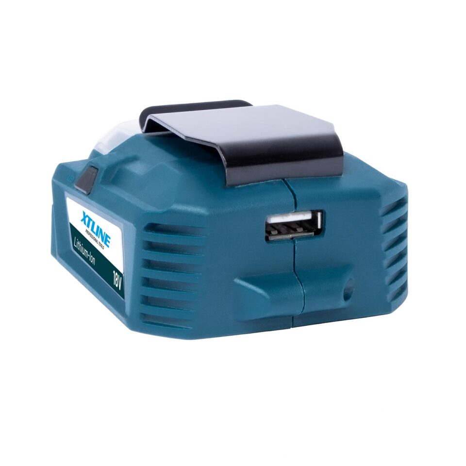 XTLINE Akku-Ladegerät mit LED-Lampe 18 V – Bild 3
