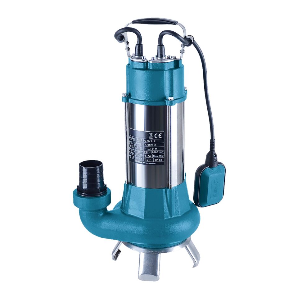 XTLINE Tauchpumpe für Abwasser XT122110 - 1100 W