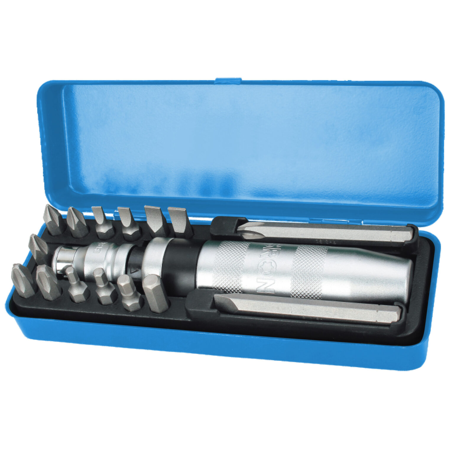 XTLINE Handschlagschrauber Metall + S2-Bits, 16-teilig 3 XTLINE Handschlagschrauber Metall + S2-Bits, 16-teilig – Bild 3