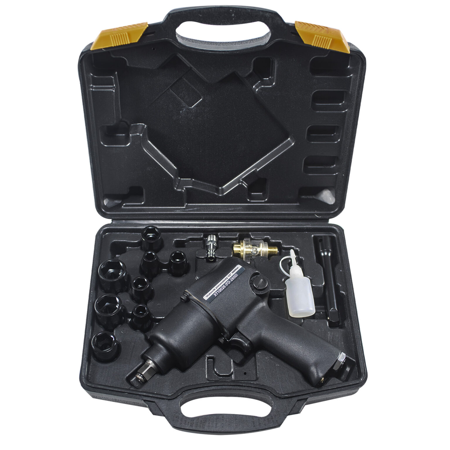 XTLINE Druckluft Schlagschrauber Set | 680 Nm, 1/2", 15-teilig 1 XTLINE Druckluft Schlagschrauber Set | 680 Nm, 1/2", 15-teilig