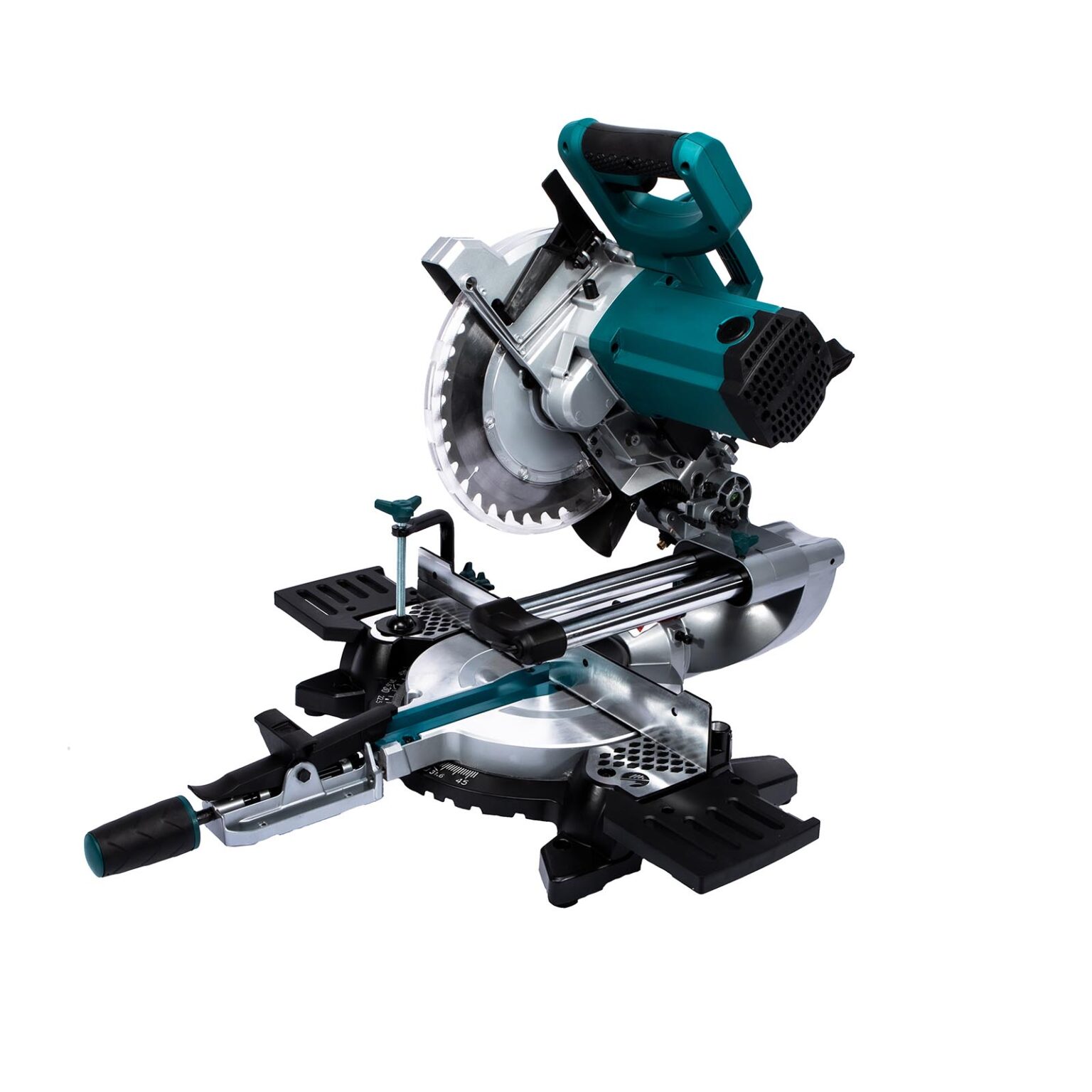 XTLINE Zug-Kapp-Gehrungssäge mit Laser, 2000 W, 255 mm 2 XTLINE Zug-Kapp-Gehrungssäge mit Laser, 2000 W, 255 mm – Bild 2