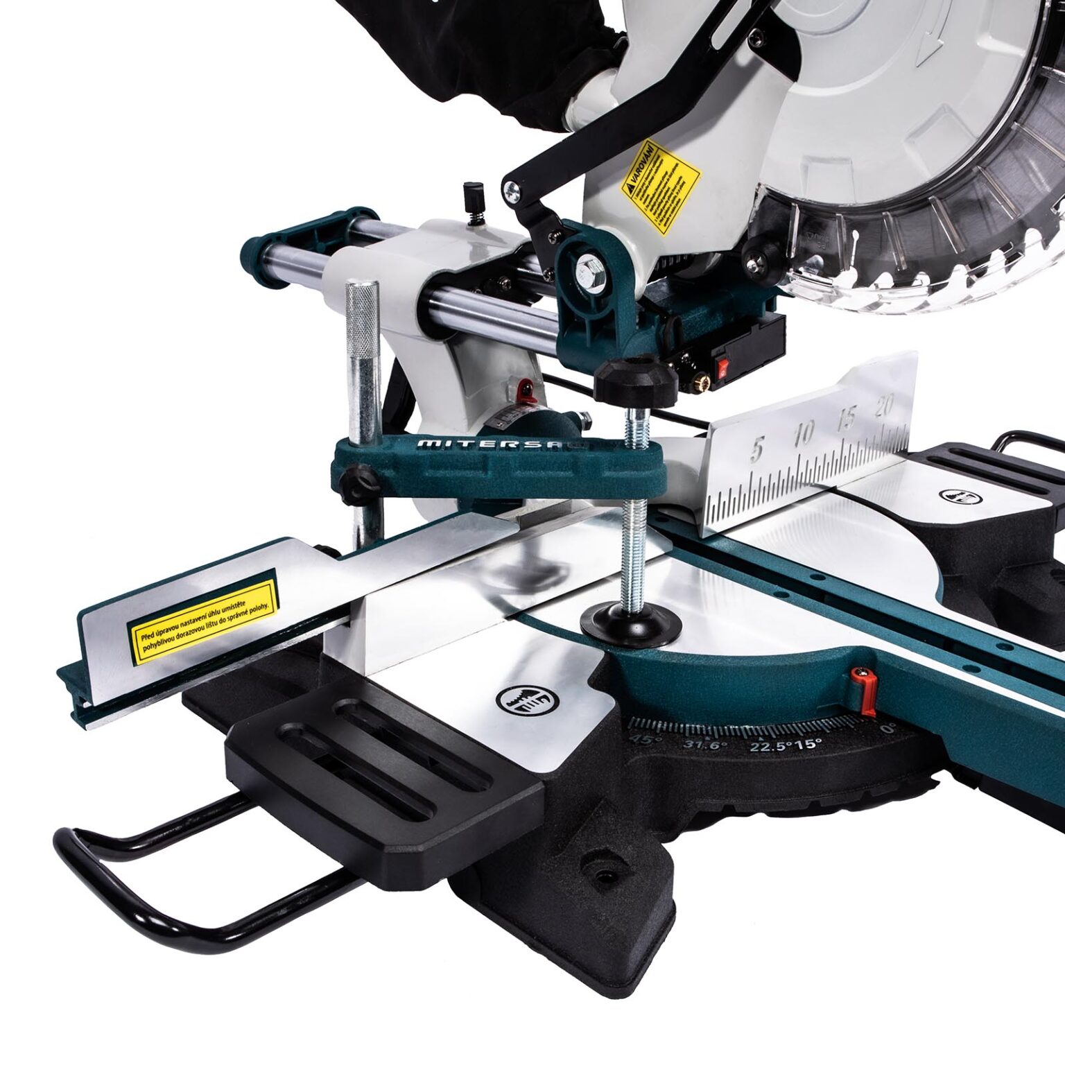 XTLINE Zug-Kapp-Gehrungssäge mit Laser, 2200 W, 255 mm 3 XTLINE Zug-Kapp-Gehrungssäge mit Laser, 2200 W, 255 mm – Bild 3