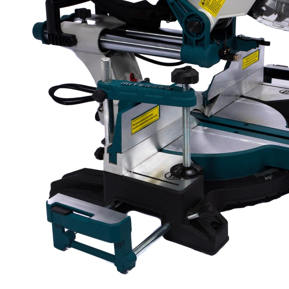 XTLINE Zug-Kapp-Gehrungssäge mit Laser, 2000 W, 305 mm – Bild 3
