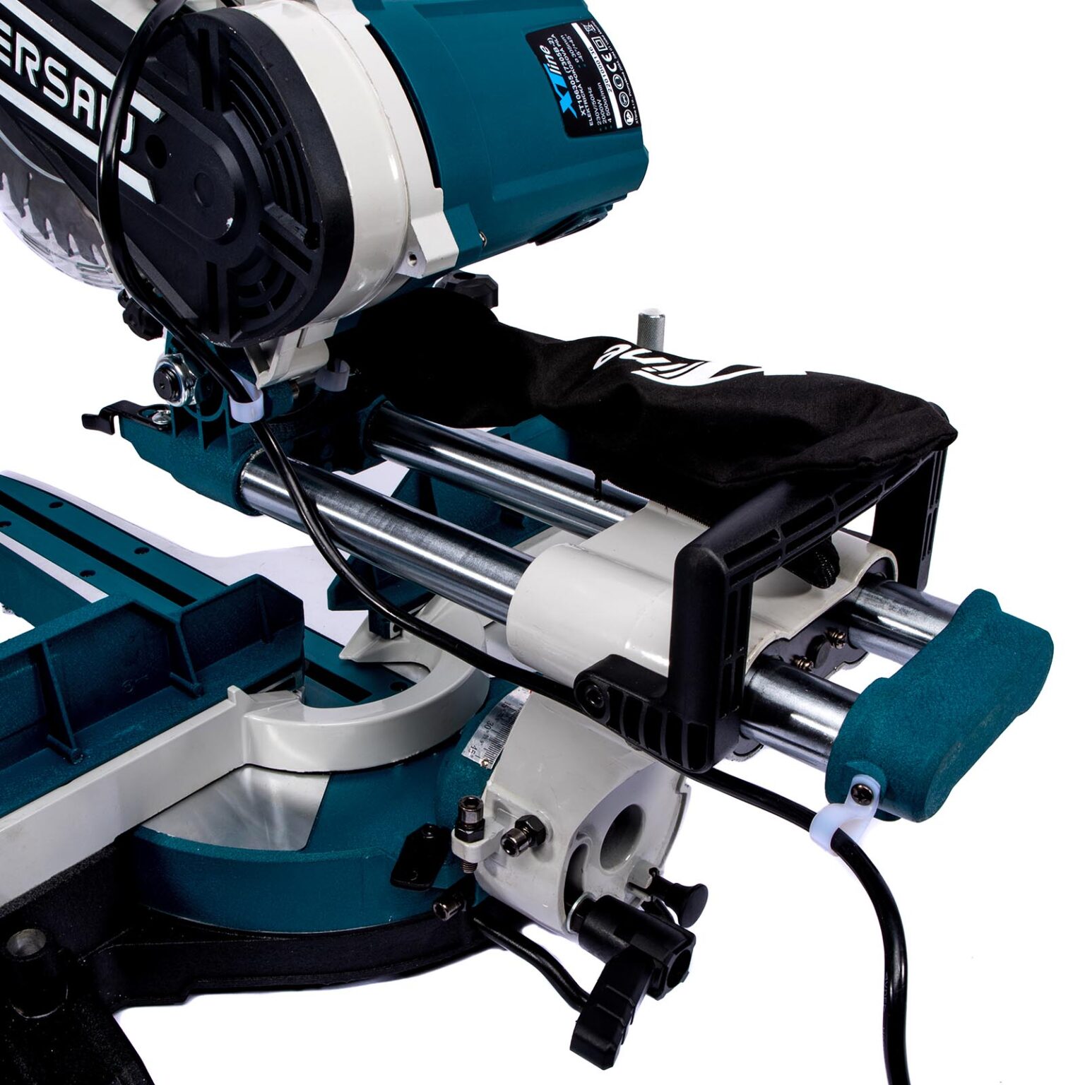 XTLINE Zug-Kapp-Gehrungssäge mit Laser, 2000 W, 305 mm 9 XTLINE Zug-Kapp-Gehrungssäge mit Laser, 2000 W, 305 mm – Bild 9