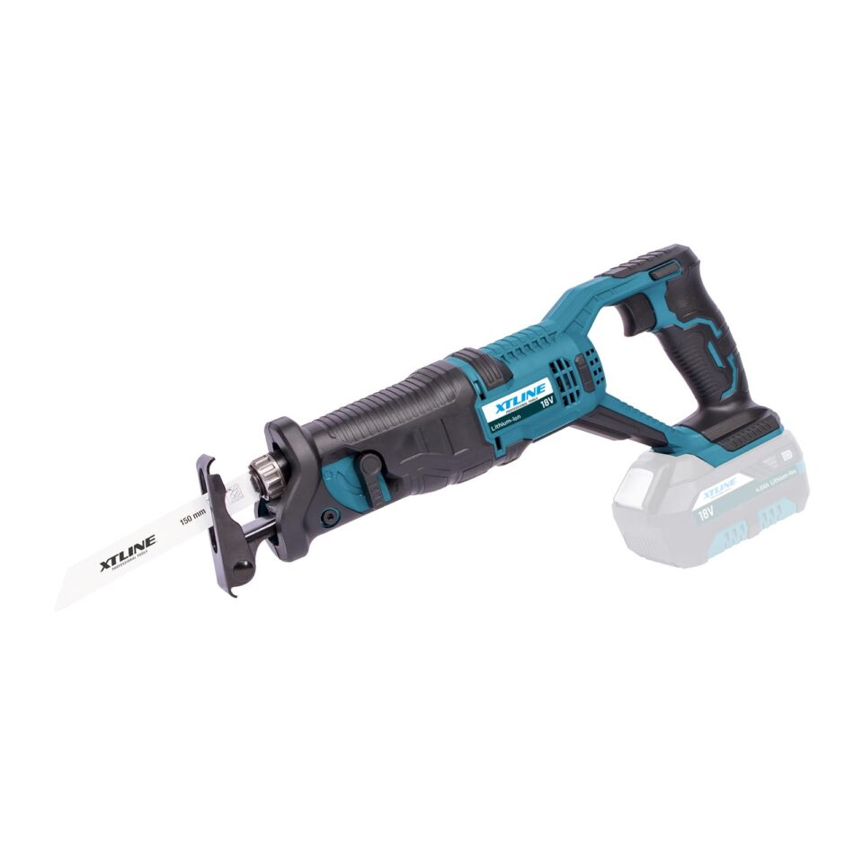 XTLINE Akku-Säbelsäge 18 V + Batterie 2.0 Ah + Ladegerät 3.5 A + Box – Bild 4