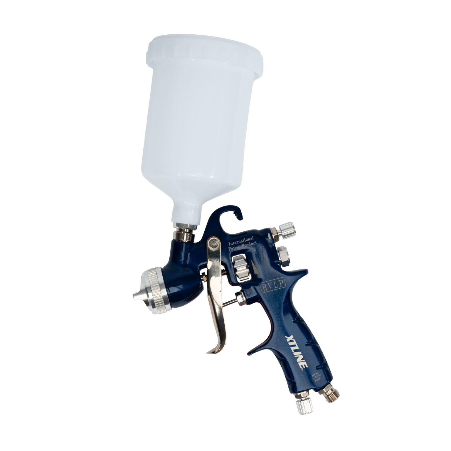 XTLINE Lackierpistole mit Oberbecher | 0,6 l, Düsenöffnung 1,5 mm 1 XTLINE Lackierpistole mit Oberbecher | 0,6 l, Düsenöffnung 1,5 mm