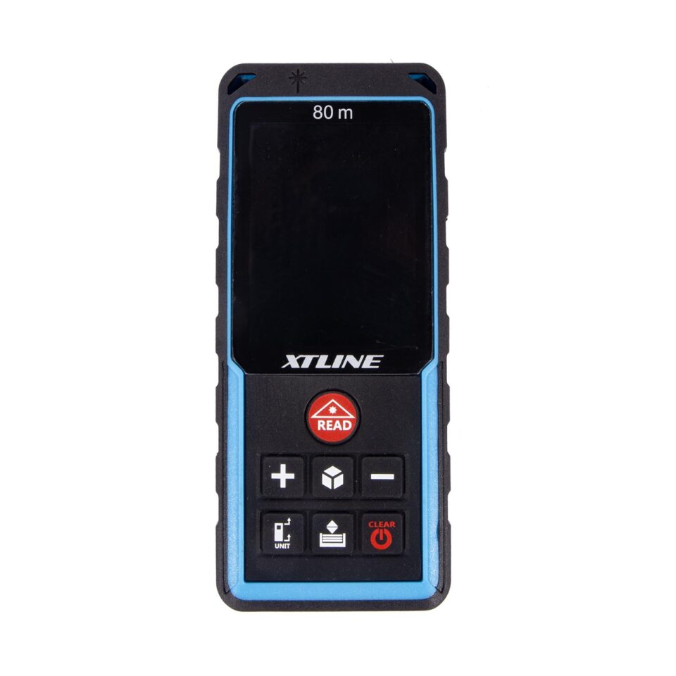 XTLINE Laser-Entfernungsmesser digital XT130512 | 80 m