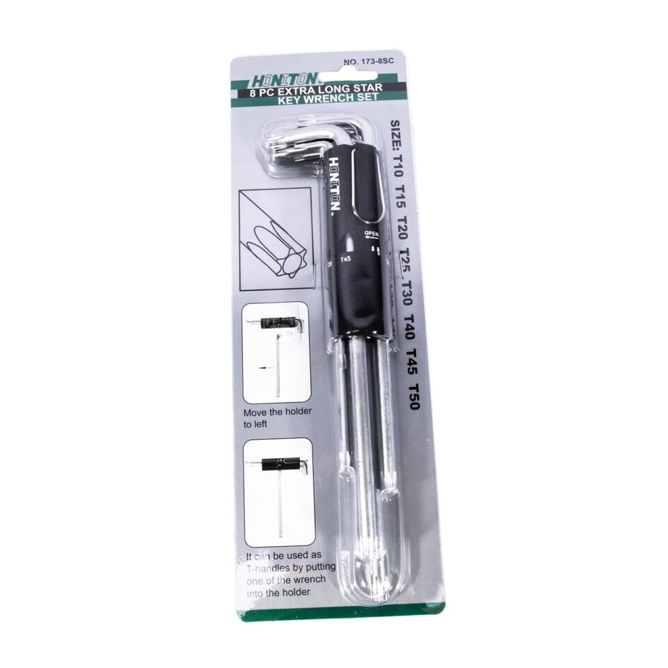 HONITON langer TRX-Schlüsselsatz | T10-T50, 8-teilig – Bild 4