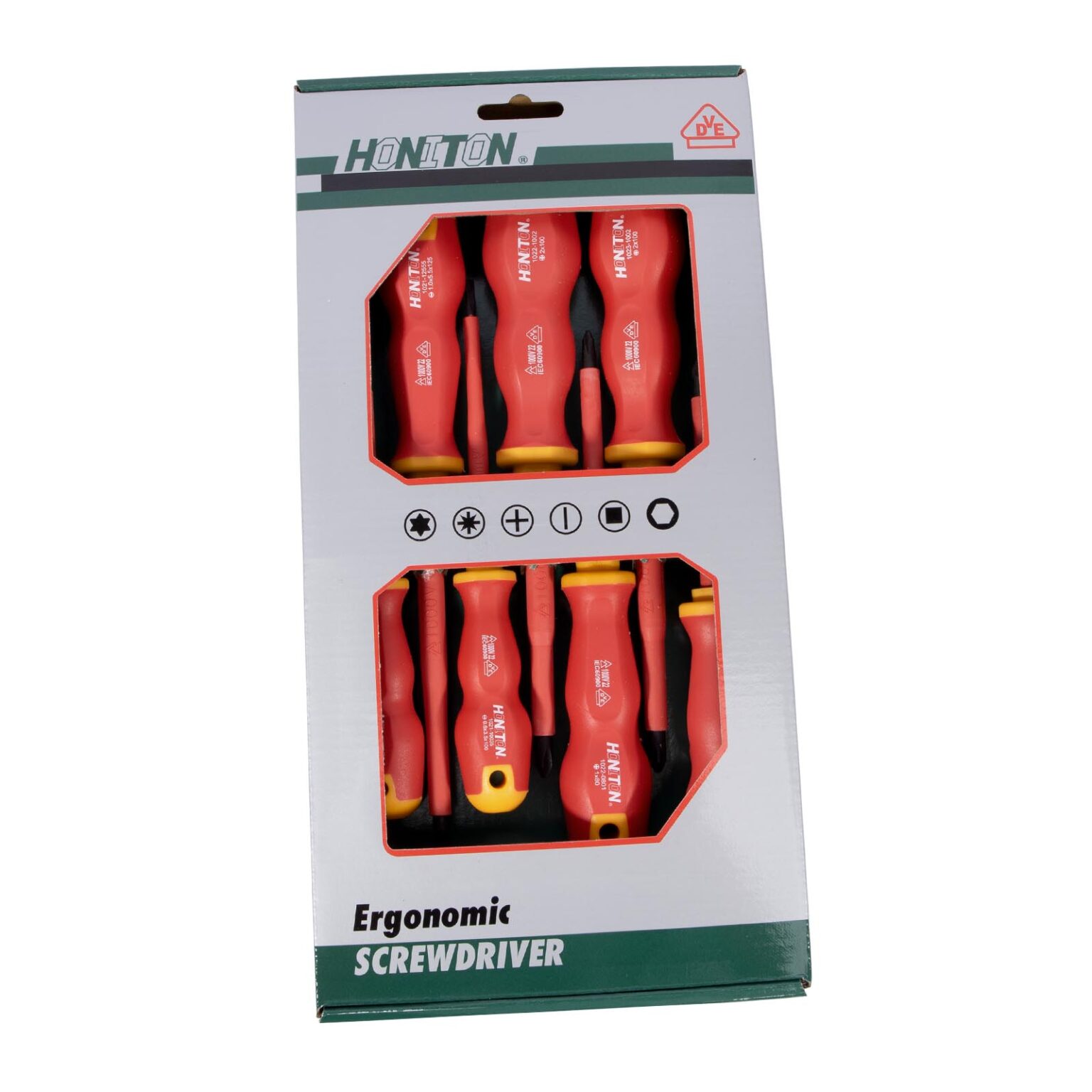 HONITON Schraubendreher-Set Elektriker PL, PH 1000V | 7-teilig | geprüft nach IEC 900 / VDE 0680/02 2 HONITON Schraubendreher-Set Elektriker PL, PH 1000V | 7-teilig | geprüft nach IEC 900 / VDE 0680/02 – Bild 2