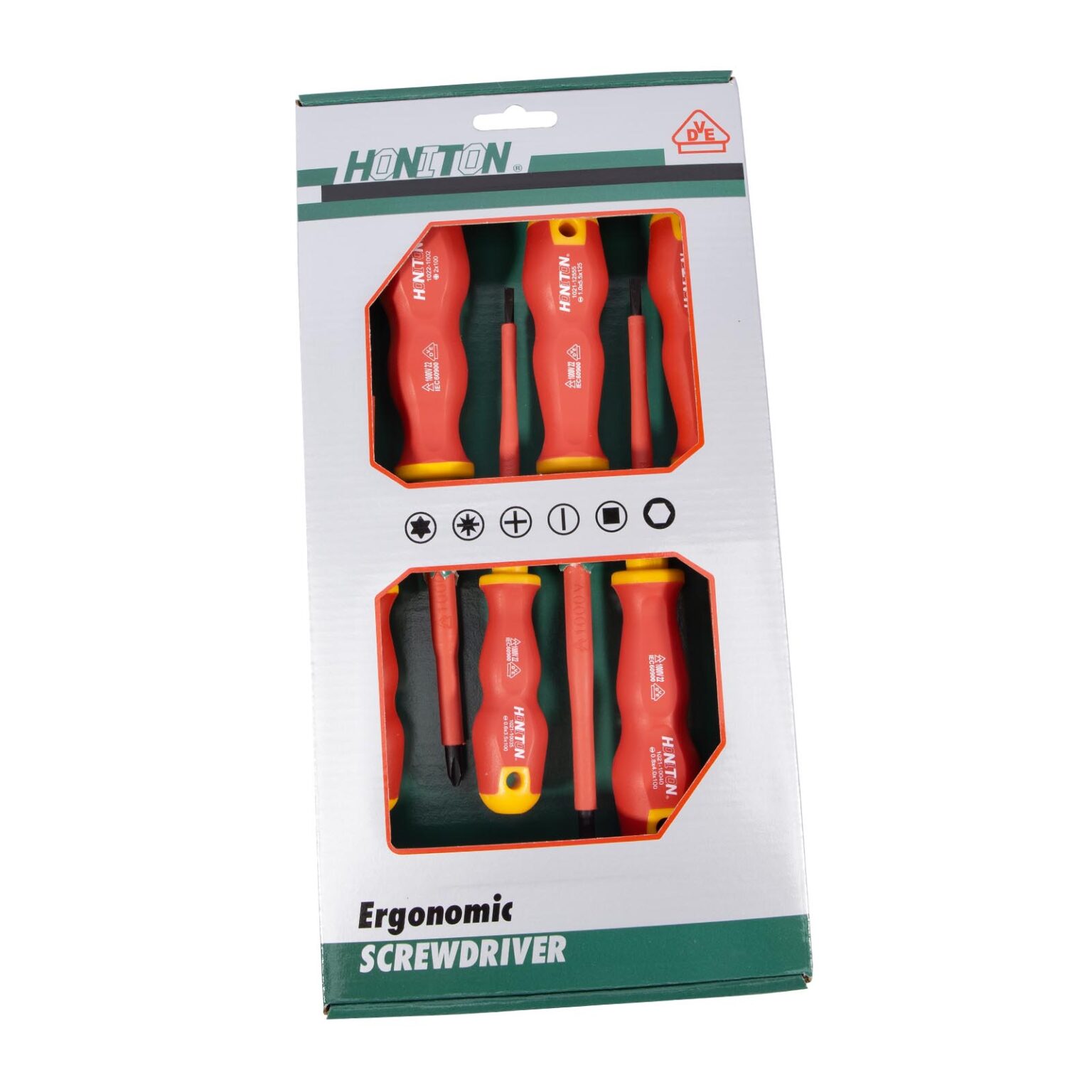 HONITON Schraubendreher-Set Elektriker PL, PH 1000V | 6-teilig | geprüft nach IEC 900 / VDE 0680/02 2 HONITON Schraubendreher-Set Elektriker PL, PH 1000V | 6-teilig | geprüft nach IEC 900 / VDE 0680/02 – Bild 2
